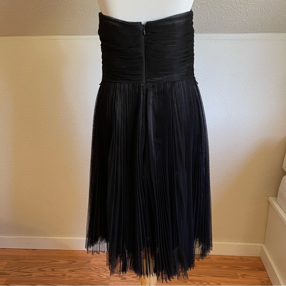 Suzi Chin for Maggy Boutique Black Overlay Dress - Picture 4 of 10